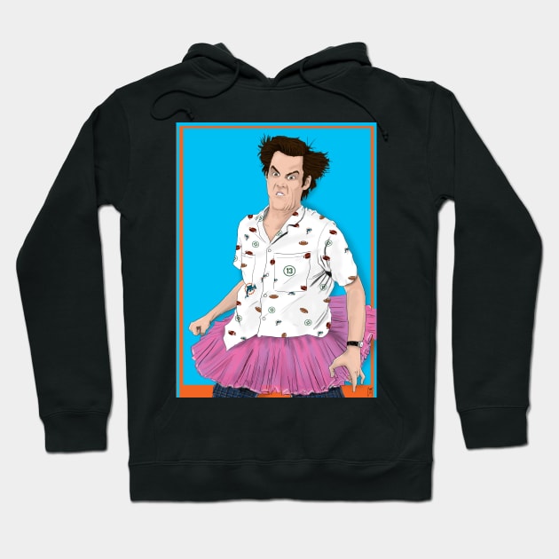 Ace Ventura Hoodie by Deadpoolinc